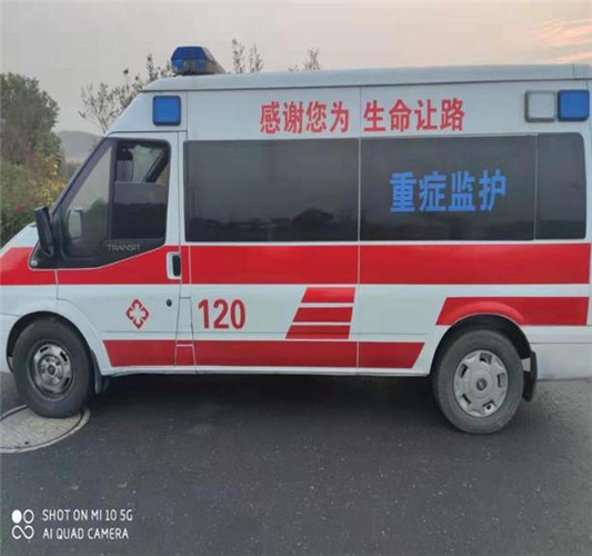 沙依巴克救护车出租服务案例3